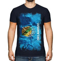 Oklahoma Zustand Grunge Flagge Herren Oklahoman Hemd - Adult & Kids T-Shirts, Sweatshirts & Hoodies apparel design preview 1
