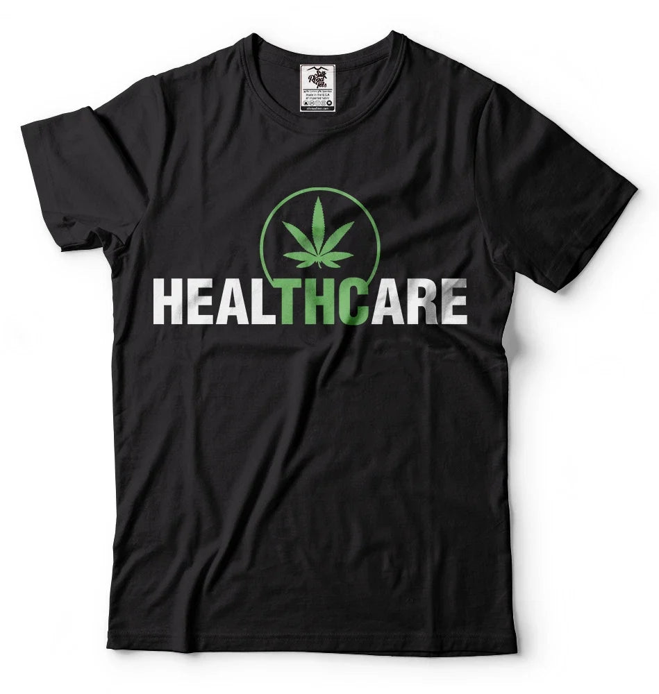 Healthcare cannabis Marijuana Weed Smoker humor - Adult & Kids T-Shirts, Sweatshirts & Hoodies apparel design preview 1