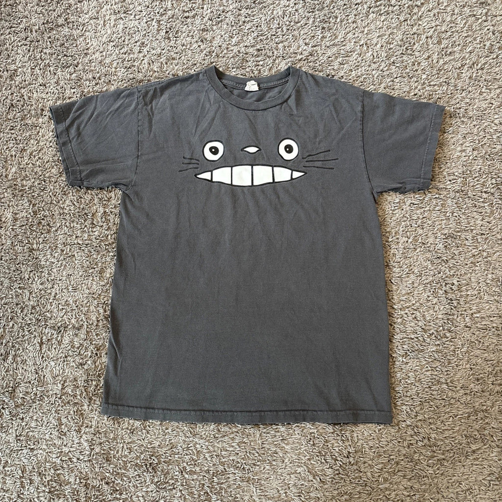 Vintage My Neighbor Totoro Mens Medium Big Face Anime - Adult & Kids T-Shirts, Sweatshirts & Hoodies apparel design preview 1