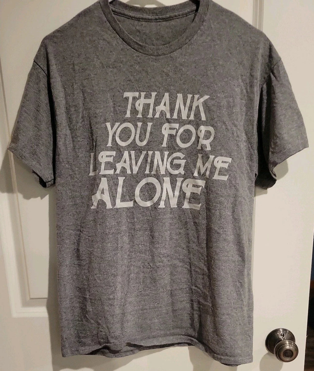 Thank you for leaving me alone introvert funny - Adult & Kids T-Shirts, Sweatshirts & Hoodies apparel design preview 1