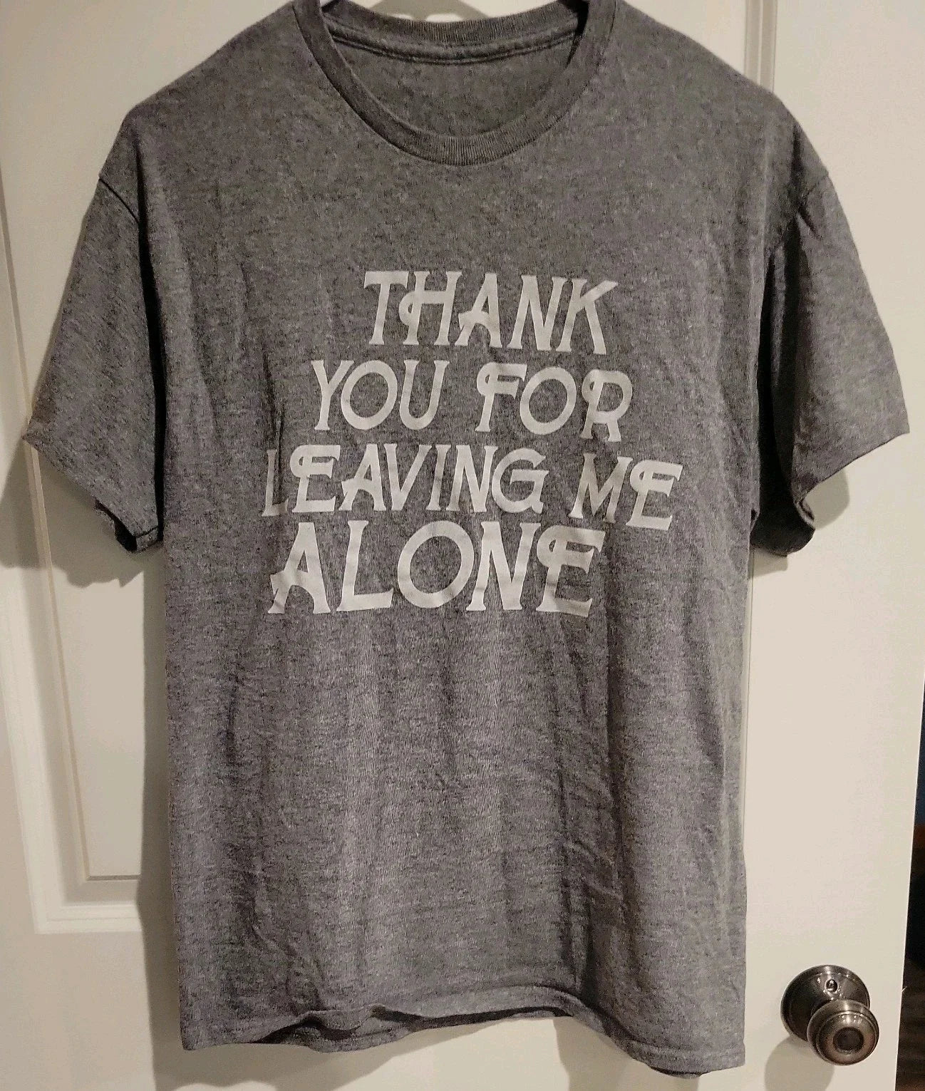 Thank you for leaving me alone introvert funny - Adult & Kids T-Shirts, Sweatshirts & Hoodies apparel design preview 1