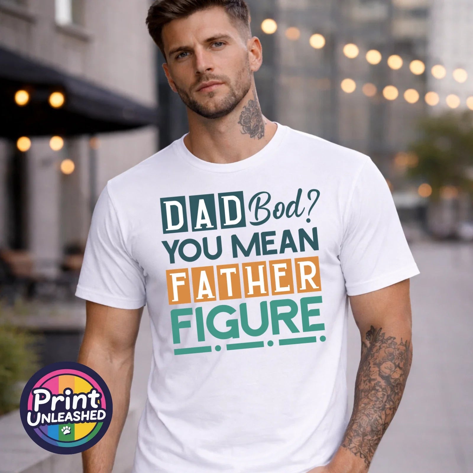 Dad Bod Funny Father Figure Top Father's Day Gift for - Adult & Kids T-Shirts, Sweatshirts & Hoodies apparel design preview 1