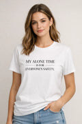 Funny Introvert My Alone Time Is for Everyone's - Adult & Kids T-Shirts, Sweatshirts & Hoodies apparel design preview 1