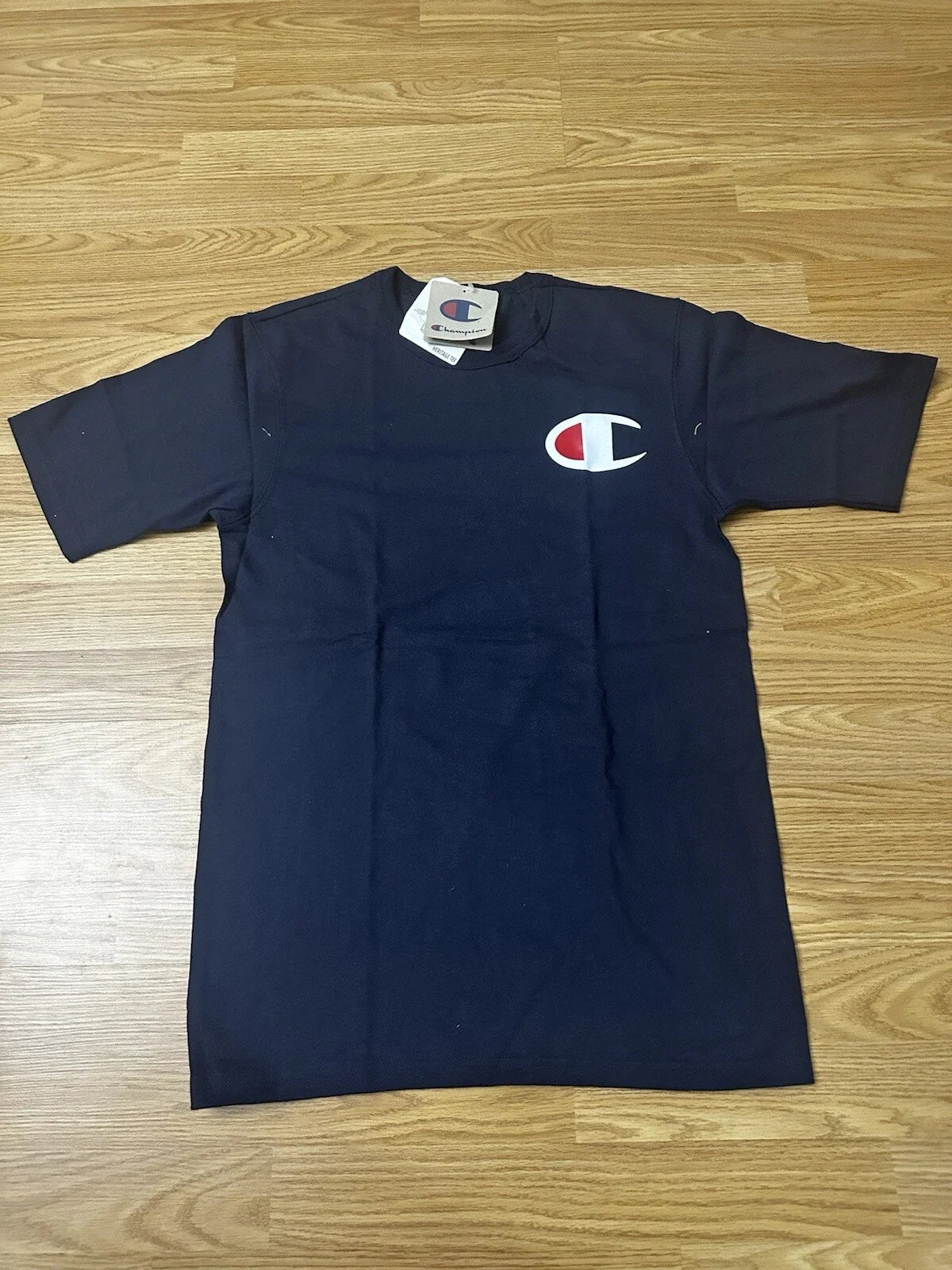 Champion Classic Logo Navy White Red Size Small Men's - Adult & Kids T-Shirts, Sweatshirts & Hoodies apparel design preview 1