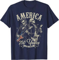 George Washington Lincoln Playing Guitar Abe 250th - Adult & Kids T-Shirts, Sweatshirts & Hoodies apparel design preview 1