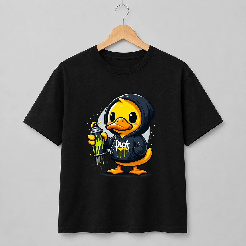 Duck Street Style Graffiti Unisex, 100% Cotton - Adult & Kids T-Shirts, Sweatshirts & Hoodies apparel design preview 1