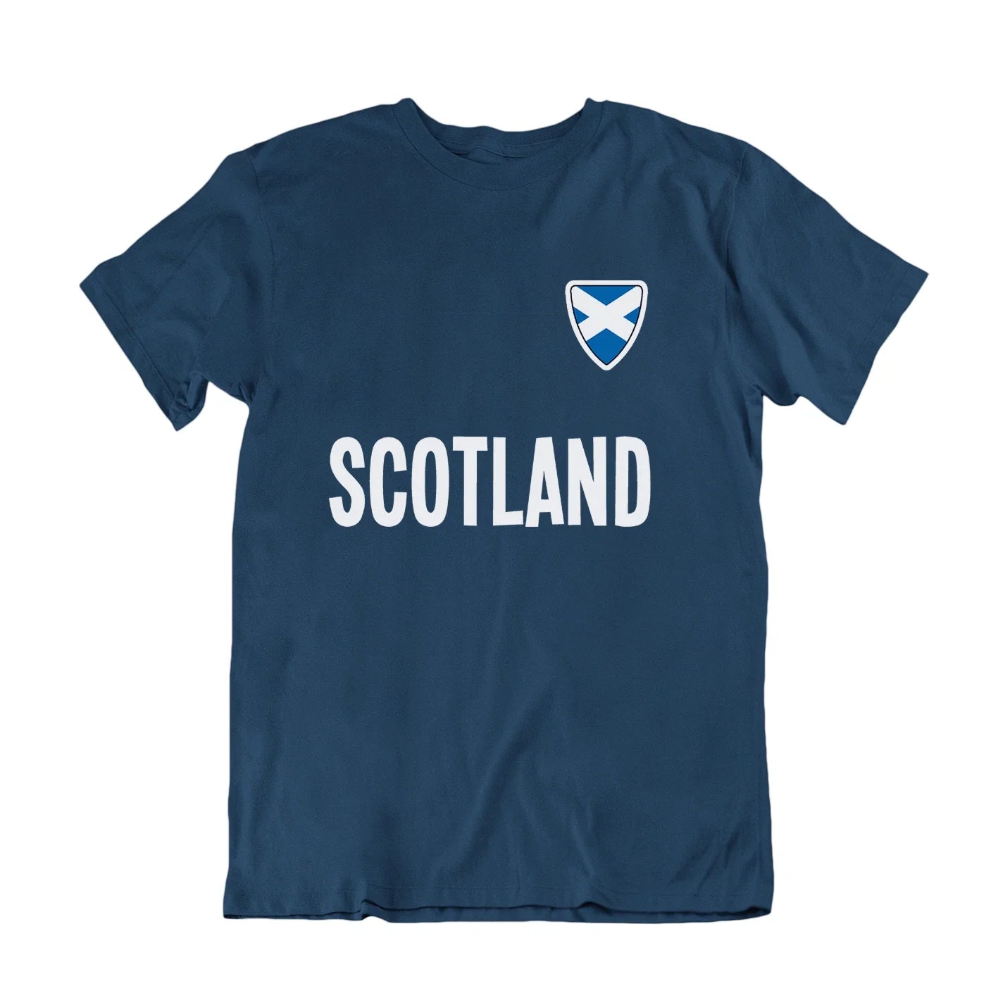 Mens SCOTLAND Football Top Design Scottish NAME World - Adult & Kids T-Shirts, Sweatshirts & Hoodies apparel design preview 1