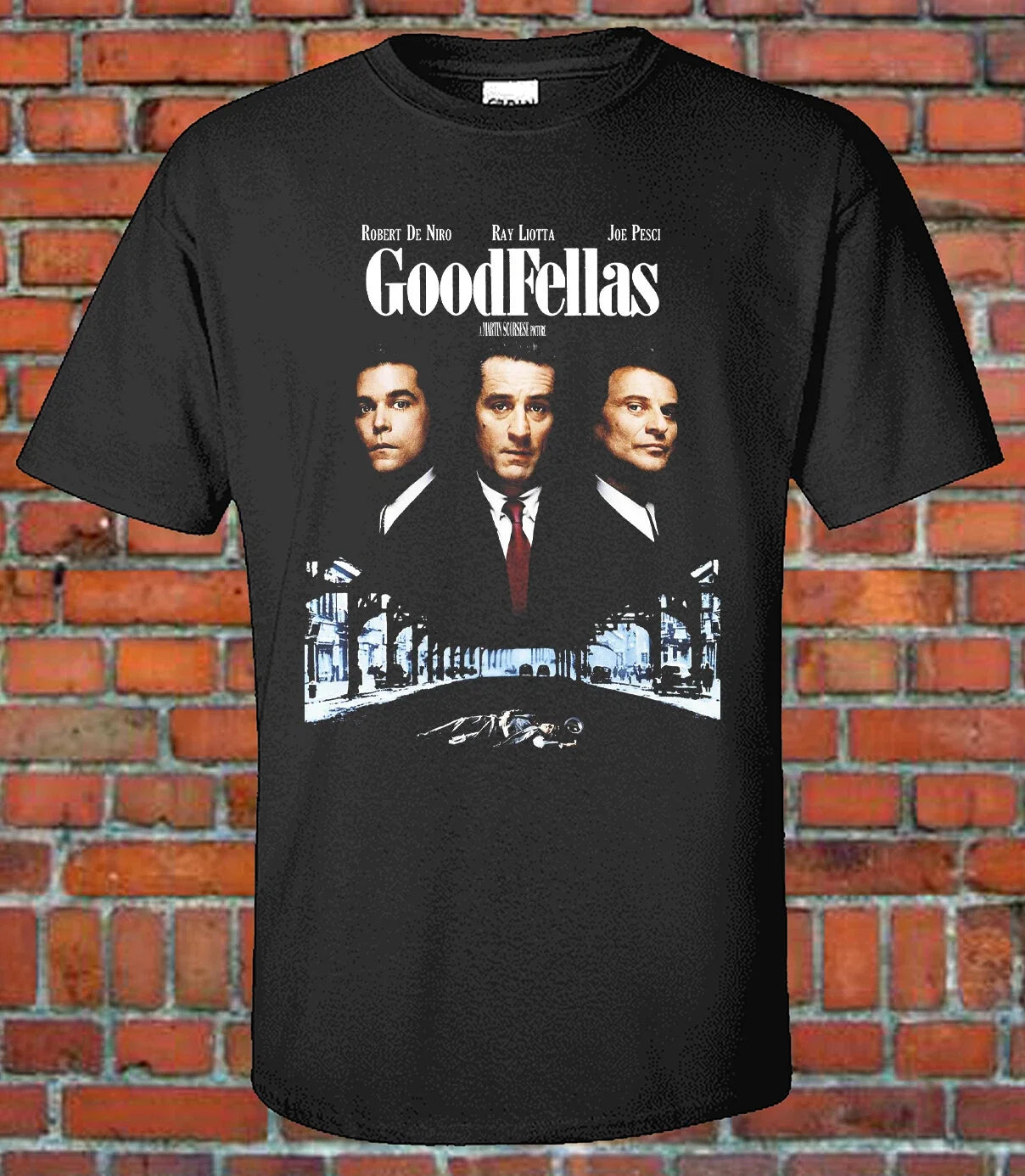 GoodFellas 90s Style Movies Cover Mob Mafia Classic - Adult & Kids T-Shirts, Sweatshirts & Hoodies apparel design preview 1
