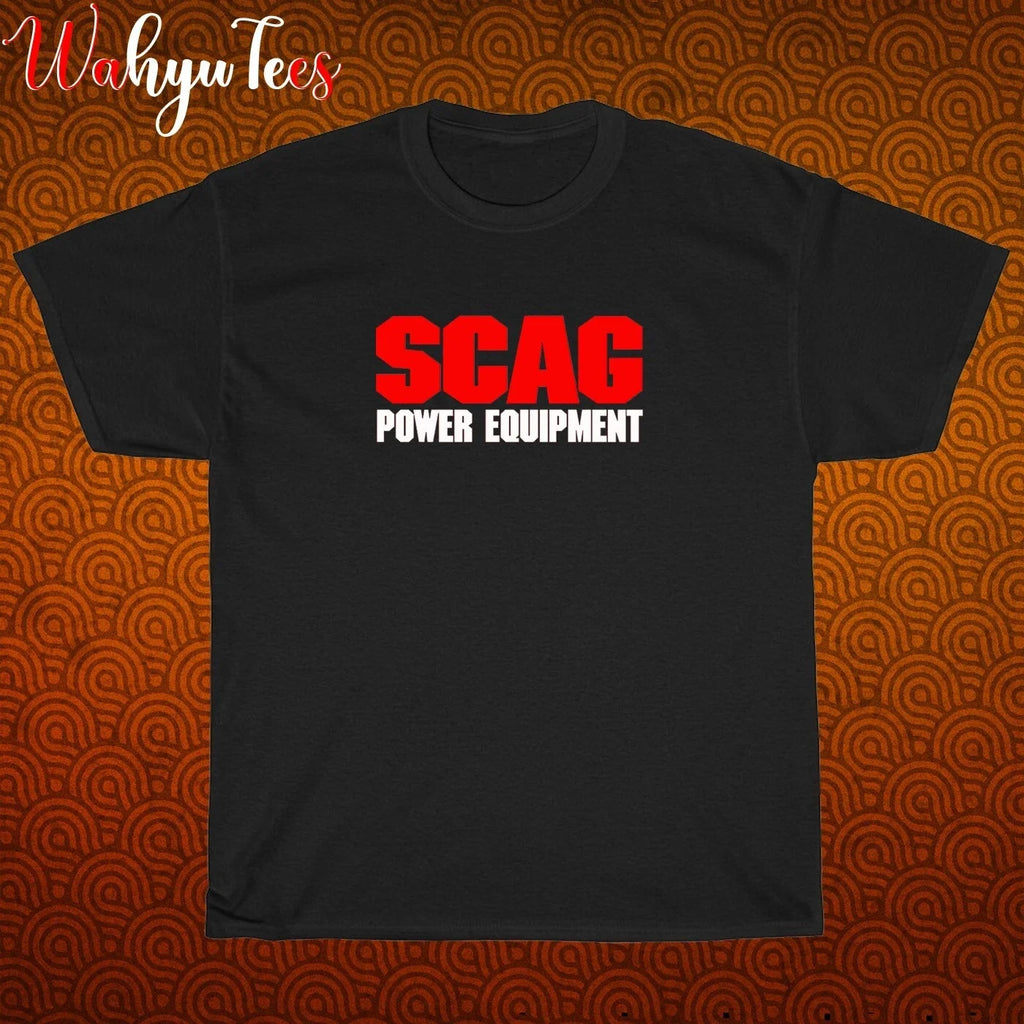 New Scag Power Equipment Logo Black/Grey/Navy/White - Adult & Kids T-Shirts, Sweatshirts & Hoodies apparel design preview 1