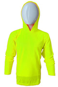 DRI-FIT UPF 50+ Sun Protection Hooded SAFETY GREEN - Adult & Kids T-Shirts, Sweatshirts & Hoodies apparel design preview 1