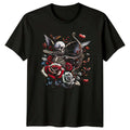 Gothic Skeleton Cupid With Roses Dark Romance Art - Adult & Kids T-Shirts, Sweatshirts & Hoodies apparel design preview 1