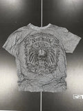 Grey Y2K Whiskey Size Large Affliction-Like Grunge - Adult & Kids T-Shirts, Sweatshirts & Hoodies apparel design preview 1