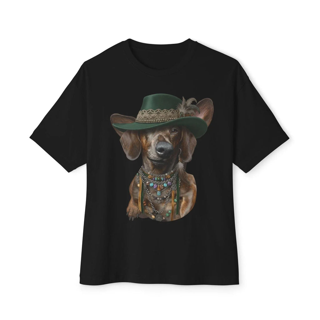 Dachshund Dog Boho Design - Adult & Kids T-Shirts, Sweatshirts & Hoodies apparel design preview 1