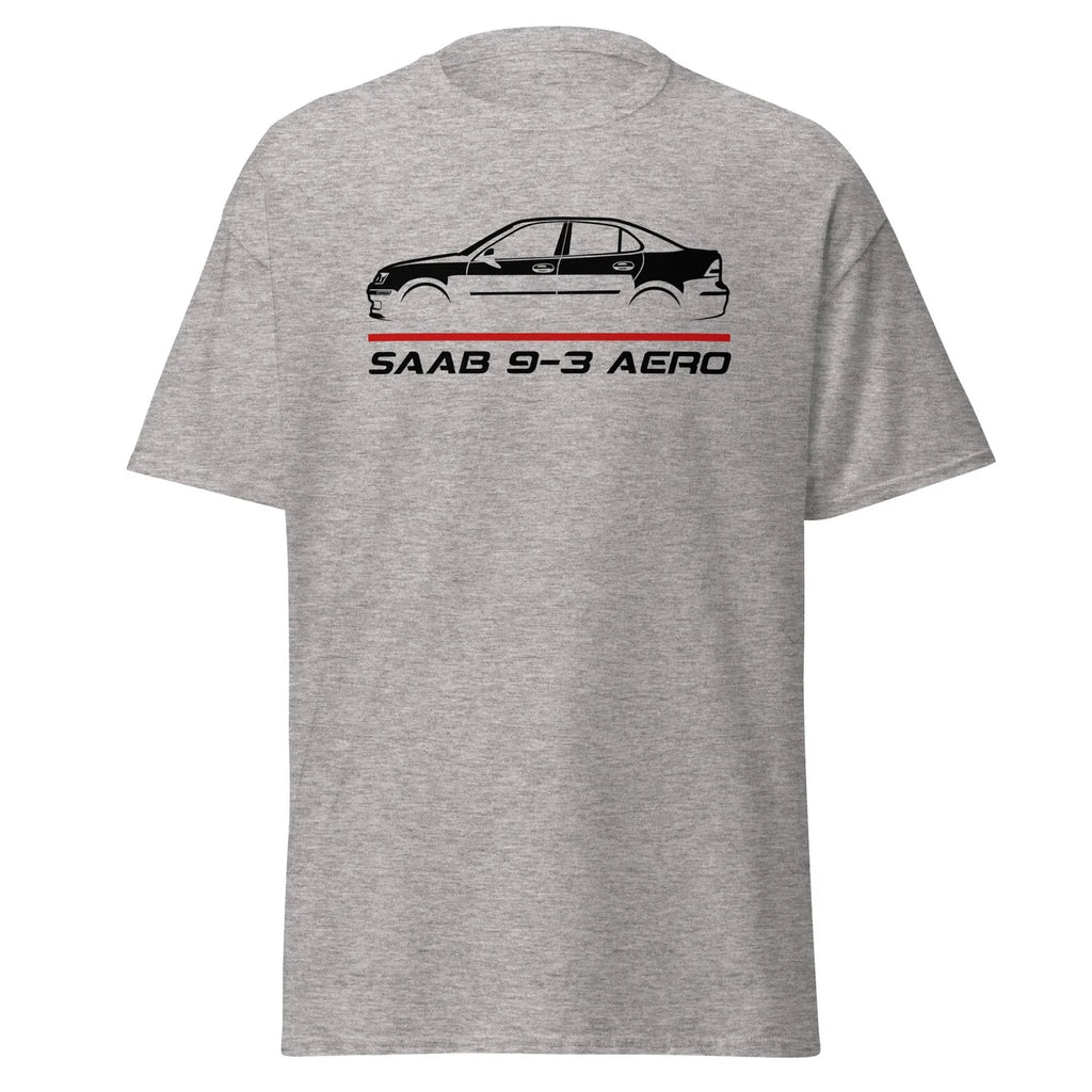 Saab 9-3 Aero 2007 Twin Scroll Turbo Euro Sleeper - Adult & Kids T-Shirts, Sweatshirts & Hoodies apparel design preview 1