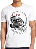 Laika Astronaut Dog Russia Drawing Art Gft M444 - Adult & Kids T-Shirts, Sweatshirts & Hoodies apparel design preview 1