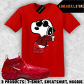 To Match Foamposite Pro Gym Red 2026 Sneaker Matching - Adult & Kids T-Shirts, Sweatshirts & Hoodies apparel design preview 1