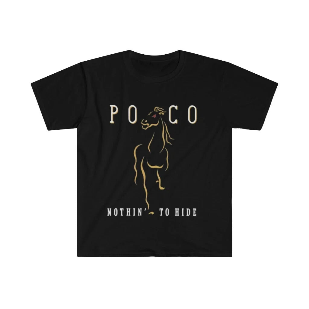 Unisex Soft Cotton Band Poco. Nothin' to hide - Adult & Kids T-Shirts, Sweatshirts & Hoodies apparel design preview 1