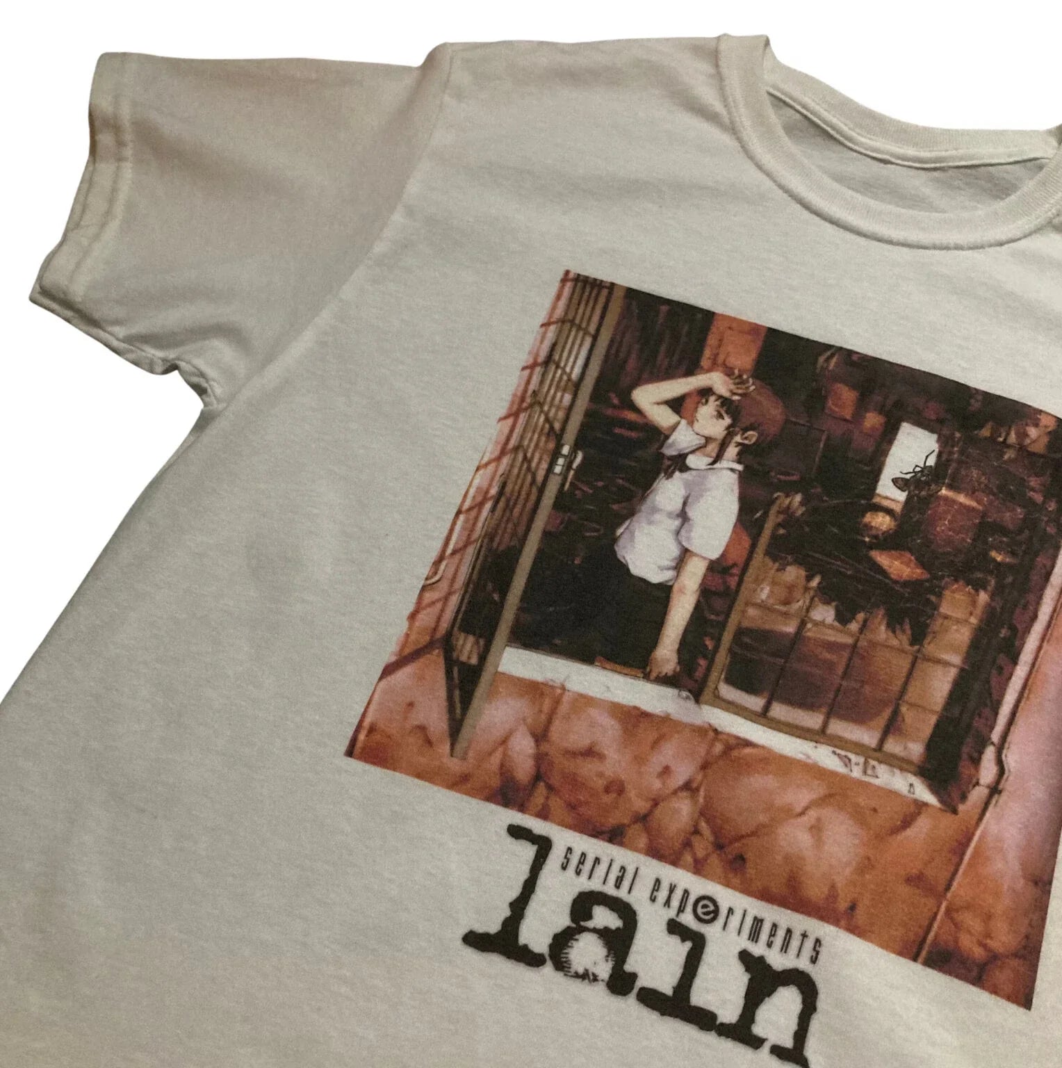 SERIAL EXPERIMENTS LAIN IWAKURA ANIME high quality - Adult & Kids T-Shirts, Sweatshirts & Hoodies apparel design preview 1
