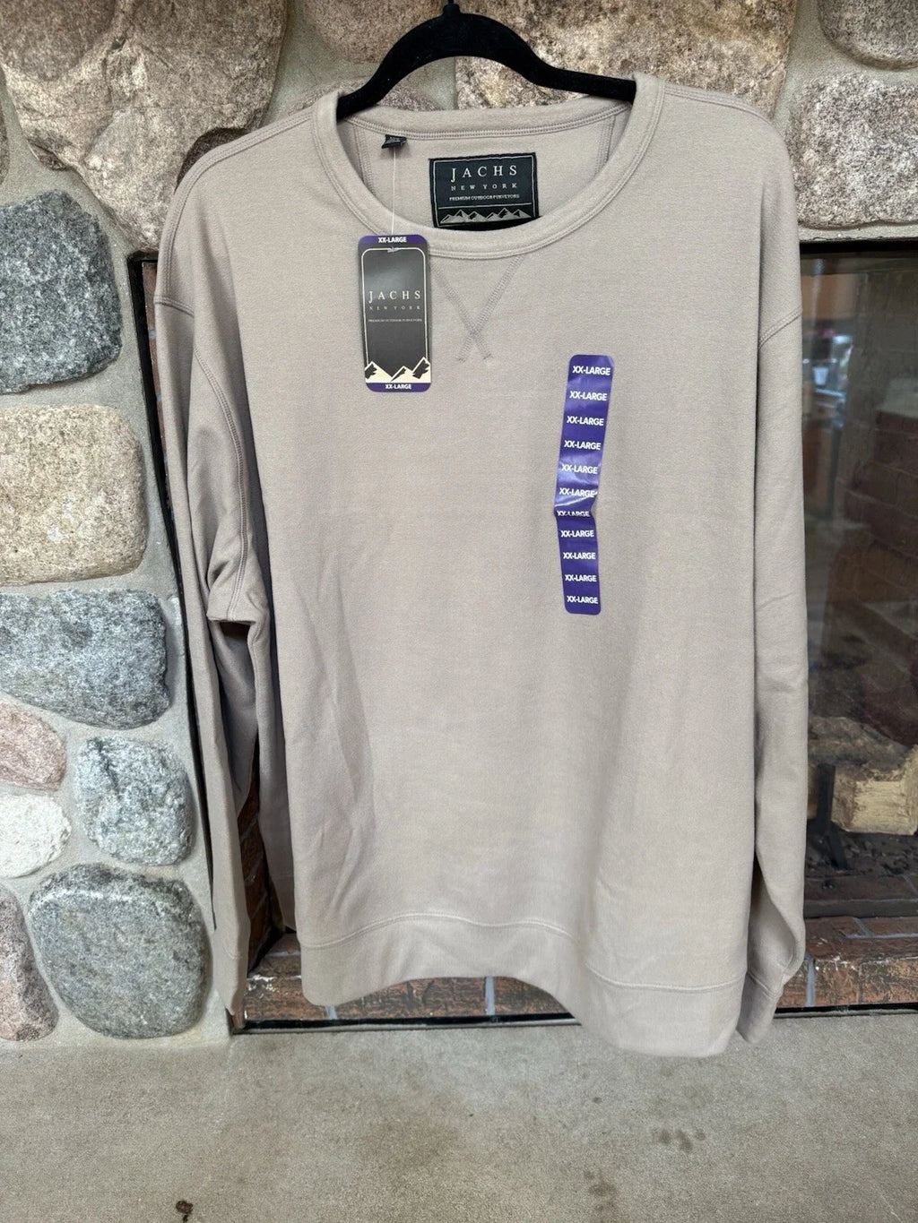 NWT Jachs Men's Ultra Soft Crew Size XXL -Stone- - Adult & Kids T-Shirts, Sweatshirts & Hoodies apparel design preview 1