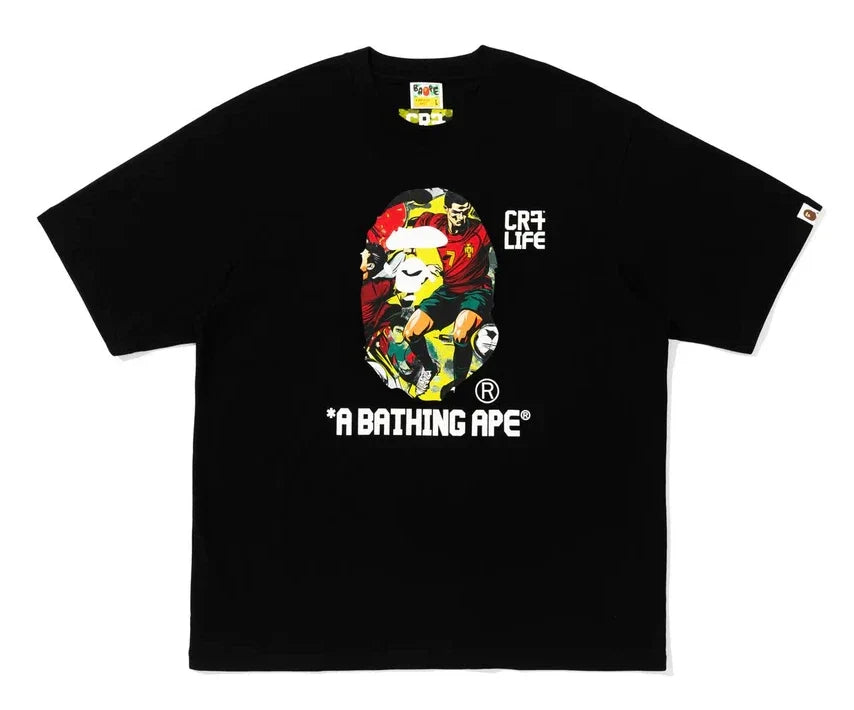 BAPE CR7 LIFE Graphic Relaxed Fit #2 large L a - Adult & Kids T-Shirts, Sweatshirts & Hoodies apparel design preview 1