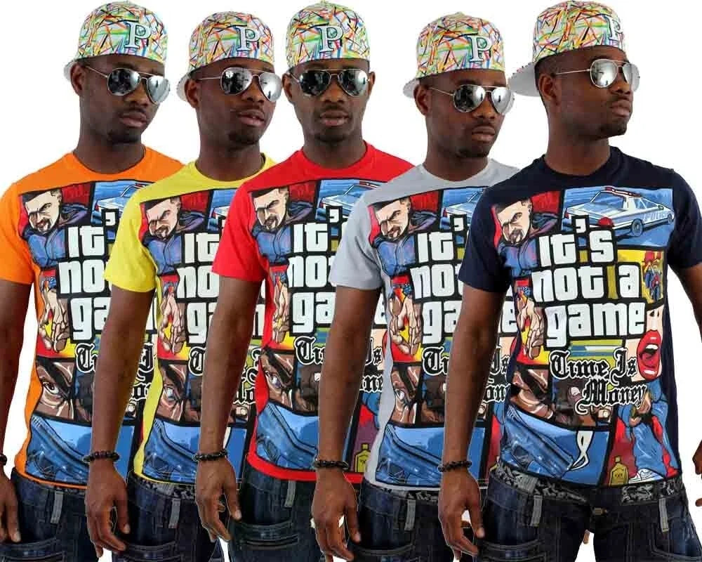Time Is Money Mens GTA Style Graphic Print Urban - Adult & Kids T-Shirts, Sweatshirts & Hoodies apparel design preview 1