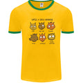 Cats Types of Coffee Drinkers Mens Ringer FotL - Adult & Kids T-Shirts, Sweatshirts & Hoodies apparel design preview 1