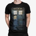 Doctor Who Cosplay Tardis Distressed Official Men's - Adult & Kids T-Shirts, Sweatshirts & Hoodies apparel design preview 1