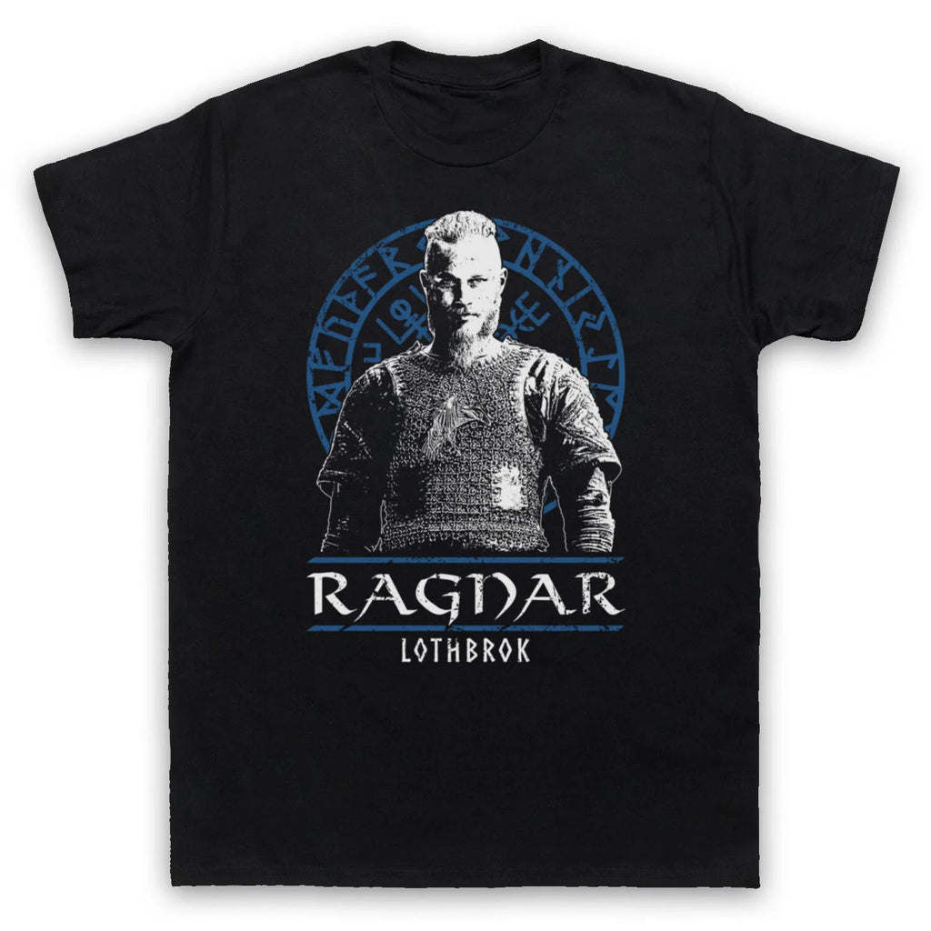 VIKINGS RAGNAR LOTHBROK KING NORSE SAGA HISTORY TV - Adult & Kids T-Shirts, Sweatshirts & Hoodies apparel design preview 1