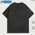 Washed Round Neck Short Sleeve 2000s Style Casual - Adult & Kids T-Shirts, Sweatshirts & Hoodies apparel design preview 1