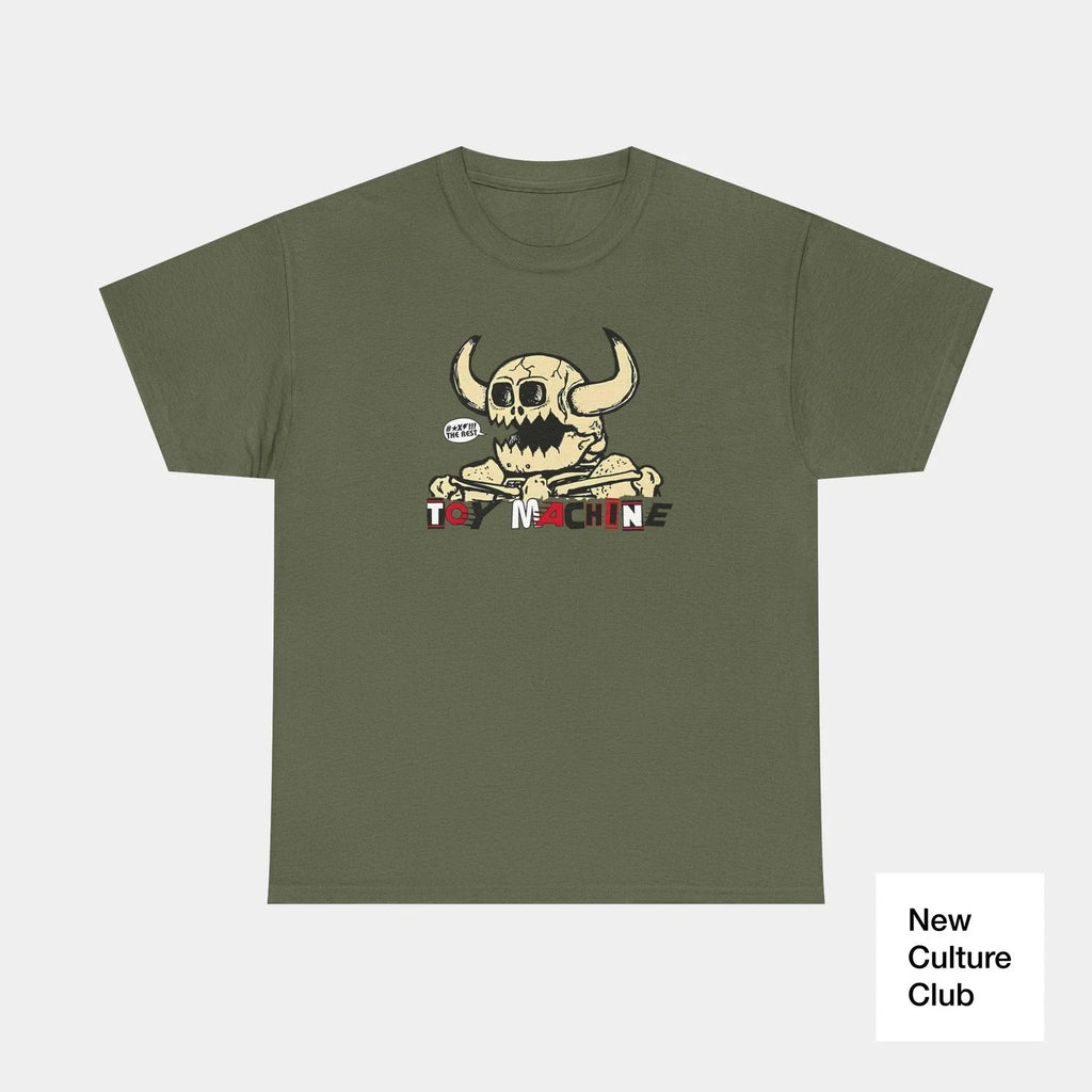 Toy Machine the Rest! Skull Classic Skateboarding - Adult & Kids T-Shirts, Sweatshirts & Hoodies apparel design preview 1