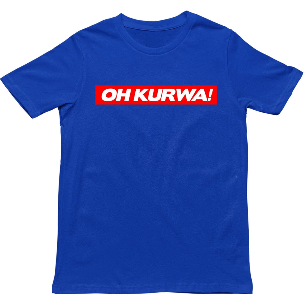 Funny Oh Kurwa Poland ,Offensive Polish Swear Word - Adult & Kids T-Shirts, Sweatshirts & Hoodies apparel design preview 1