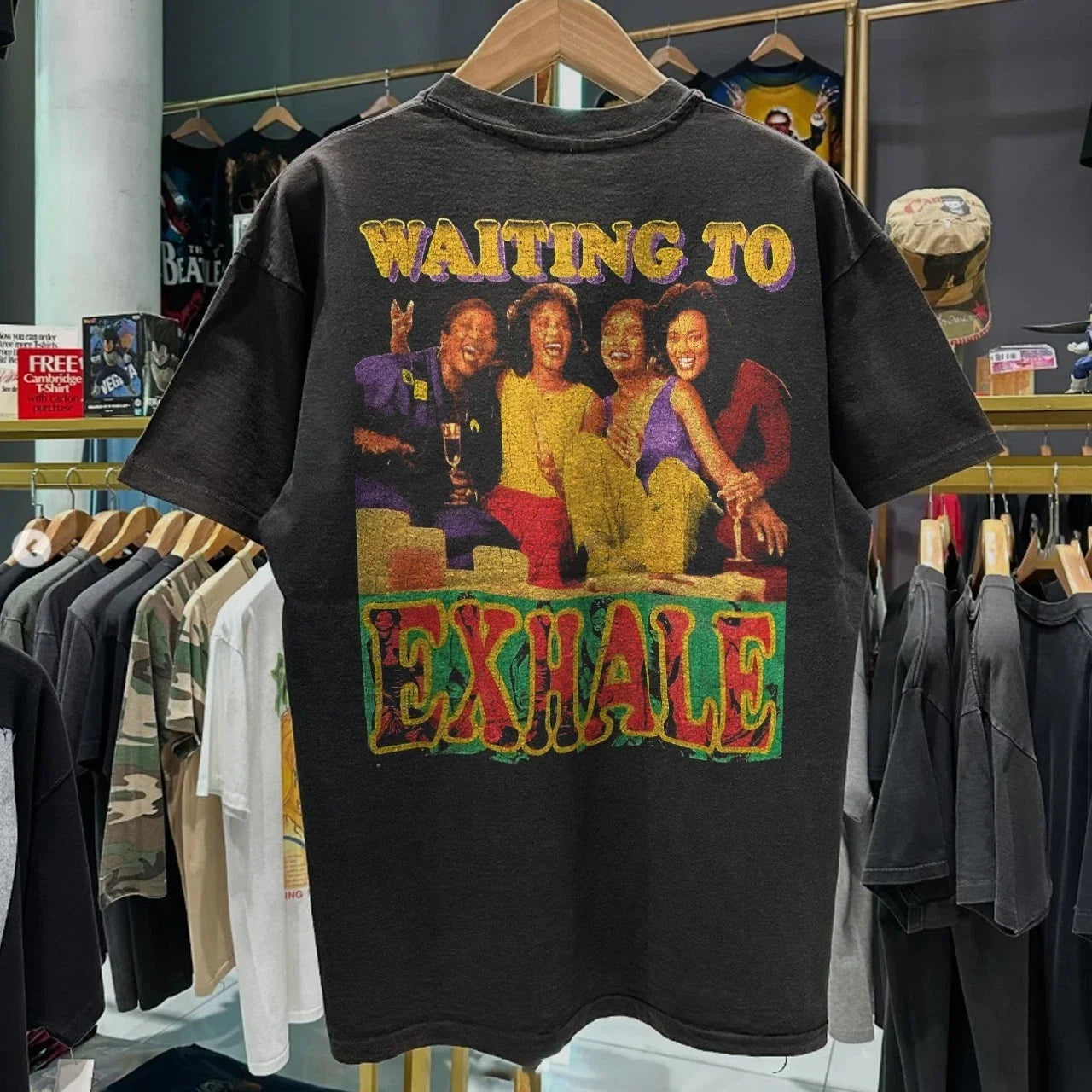 1995 Waiting To Exhale Whitney Houston Rap Classic - Adult & Kids T-Shirts, Sweatshirts & Hoodies apparel design preview 1