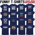 Mens Funny Novelty Joke birthday gift Navy - Adult & Kids T-Shirts, Sweatshirts & Hoodies apparel design preview 1