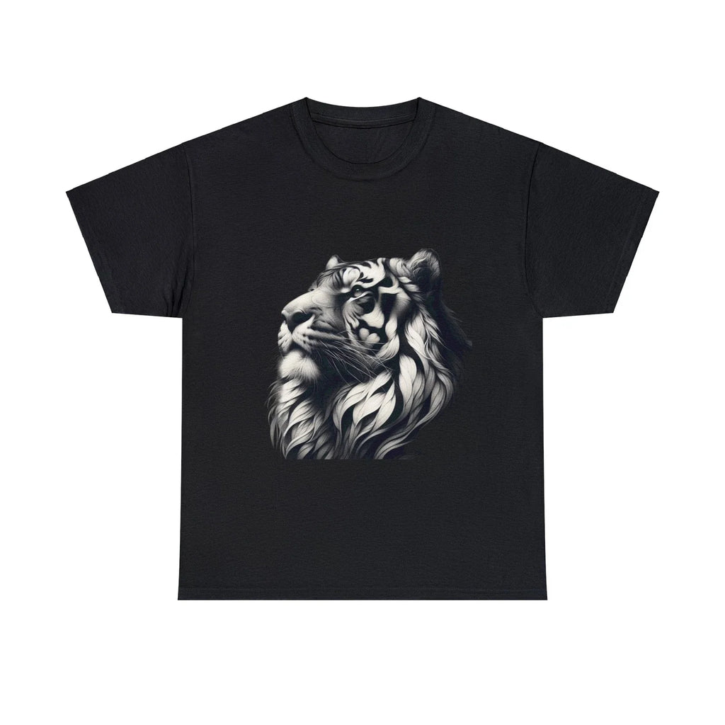 Minimalist Streetwear Designer Monochrome Tiger - Adult & Kids T-Shirts, Sweatshirts & Hoodies apparel design preview 1