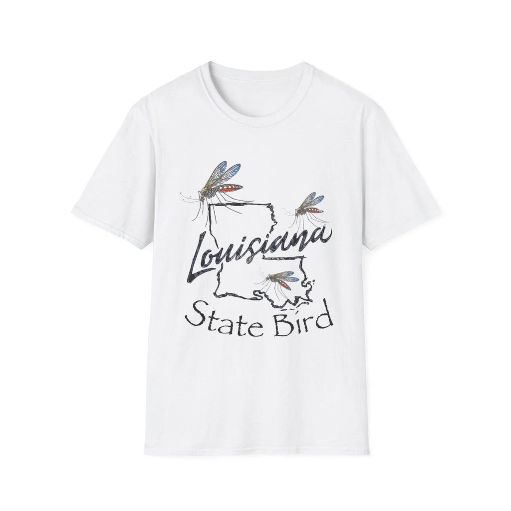 Louisiana State Bird "The Mosquito" Unisex Softstyle - Adult & Kids T-Shirts, Sweatshirts & Hoodies apparel design preview 1
