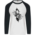 A Skull From Ripped Gothic Goth Biker Mens L/S - Adult & Kids T-Shirts, Sweatshirts & Hoodies apparel design preview 1