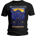 Men's Iron Maiden Dark Ink Powerslaves Slim Fit Large - Adult & Kids T-Shirts, Sweatshirts & Hoodies apparel design preview 1
