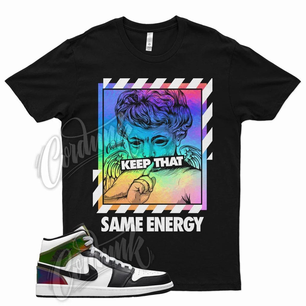 Black ENERGY for Air J1 1 Color Change Heat Reactive - Adult & Kids T-Shirts, Sweatshirts & Hoodies apparel design preview 1