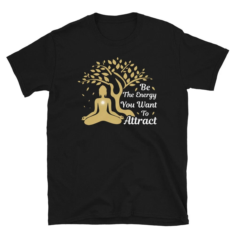 Be The Energy Sassy Sarcastic Yoga Joke - Adult & Kids T-Shirts, Sweatshirts & Hoodies apparel design preview 1