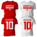 Turkey Jersey Kids and Adults Desired Name Number - Adult & Kids T-Shirts, Sweatshirts & Hoodies apparel design preview 1