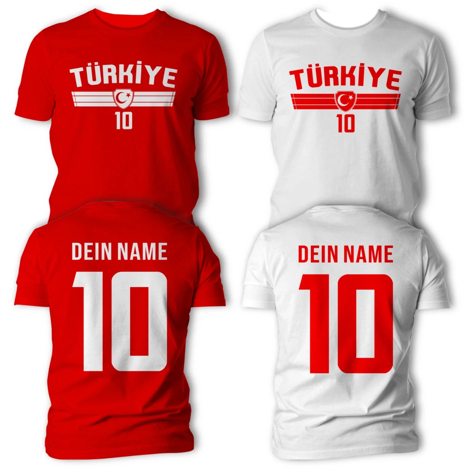 Turkey Jersey Kids and Adults Desired Name Number - Adult & Kids T-Shirts, Sweatshirts & Hoodies apparel design preview 1