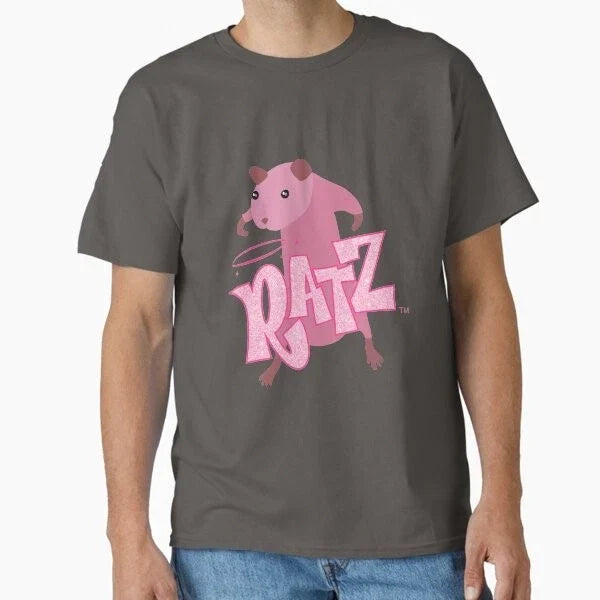 Glittery Ratz Pink Meme Classic Made in USA/AUS S-2XL - Adult & Kids T-Shirts, Sweatshirts & Hoodies apparel design preview 1