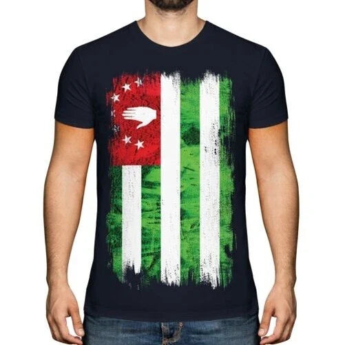 Abkhazia Grunge Flag Men Apsny Abkhaz Abkhaziya - Adult & Kids T-Shirts, Sweatshirts & Hoodies apparel design preview 1