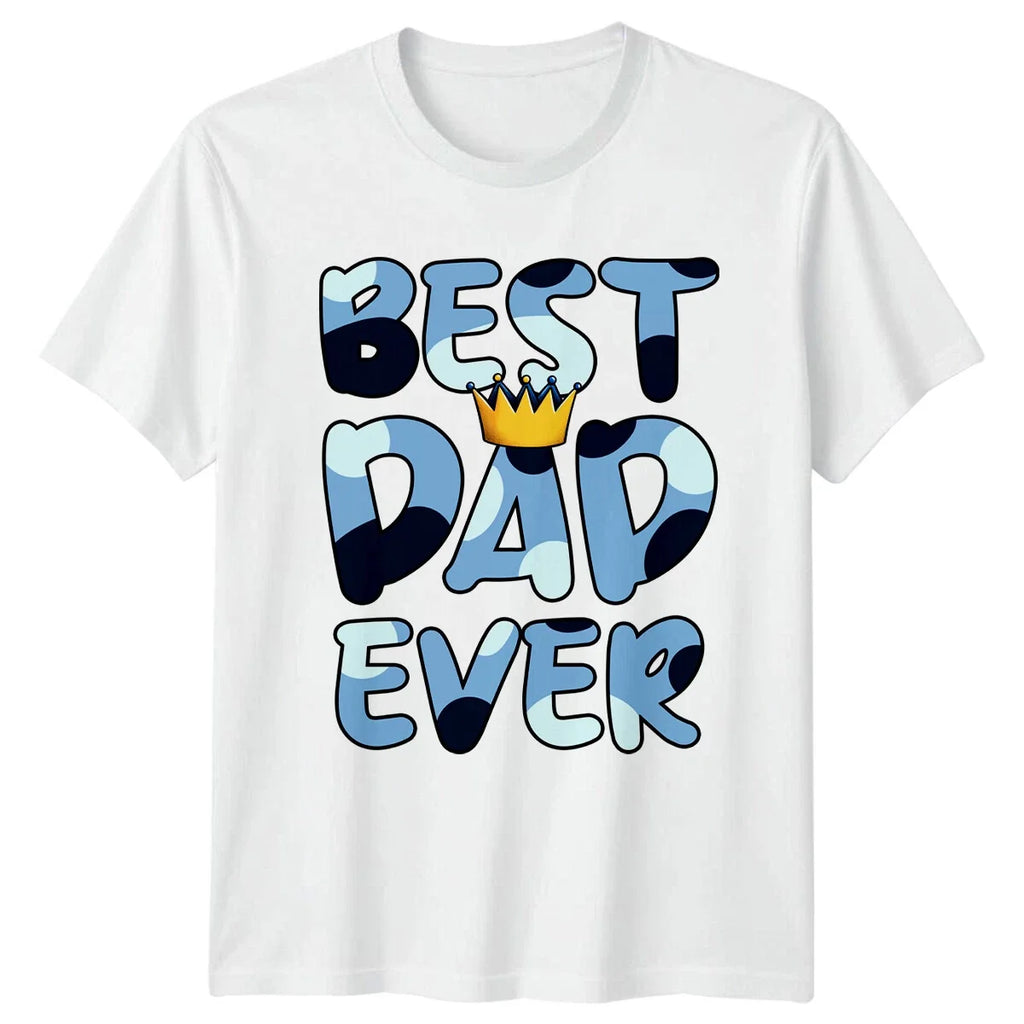Best Dad Ever Crown Cute Fathers Day Gift For Men's - Adult & Kids T-Shirts, Sweatshirts & Hoodies apparel design preview 1