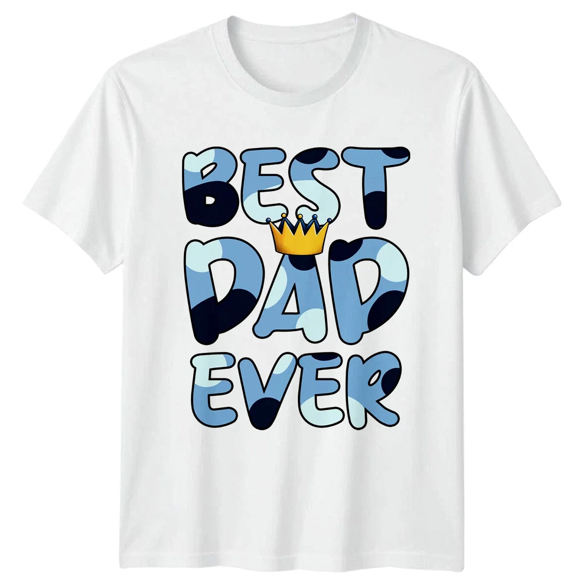 Best Dad Ever Crown Cute Fathers Day Gift For Men's - Adult & Kids T-Shirts, Sweatshirts & Hoodies apparel design preview 1