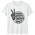 Expensive Difficult And Mentally Spicy Skeleton - Adult & Kids T-Shirts, Sweatshirts & Hoodies apparel design preview 1