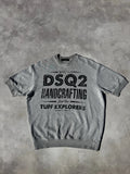 VTG Dsquared2 Handcrafted Print Logo Men's - Adult & Kids T-Shirts, Sweatshirts & Hoodies apparel design preview 1