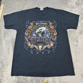 VTG Y2K 2007 Sturgis Eagle Biker Mens Size L Black - Adult & Kids T-Shirts, Sweatshirts & Hoodies apparel design preview 1