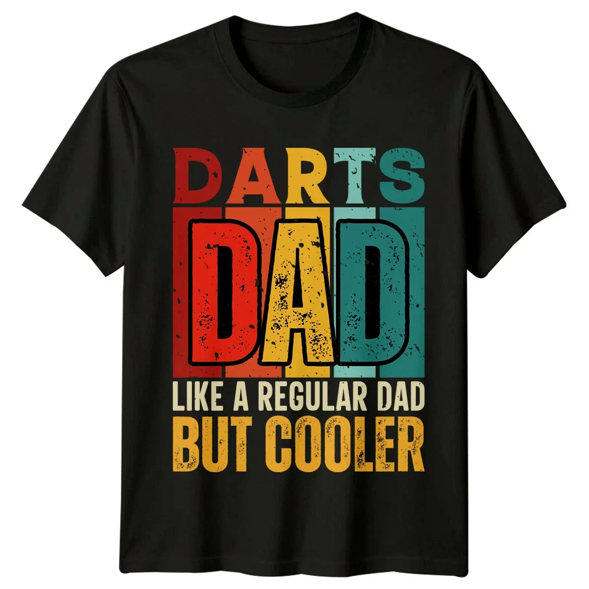 Darts Dad Like A Regular But Cooler Mens Funny - Adult & Kids T-Shirts, Sweatshirts & Hoodies apparel design preview 1