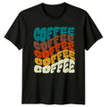 Retro Groovy Coffee Design Lover - Adult & Kids T-Shirts, Sweatshirts & Hoodies apparel design preview 1